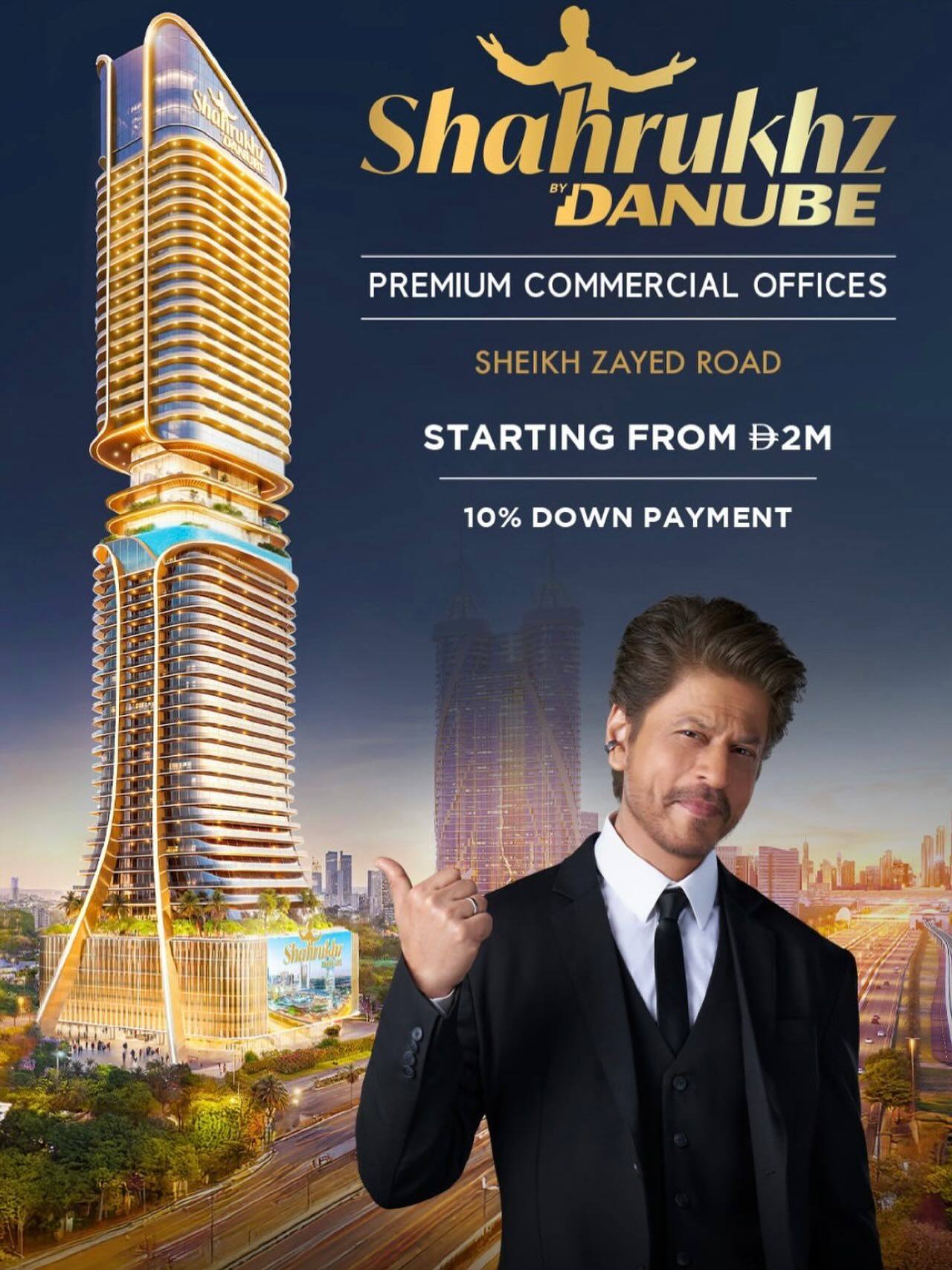 SHAHRUKHZ Tower Exterior